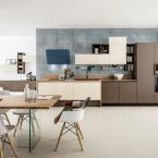 Cucina oriente laminato effetto cemento legno naturale sconto promozione offerta Sicilia 5